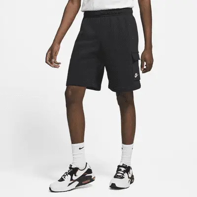 

Шорты Nike Sportswear Club, черный/белый