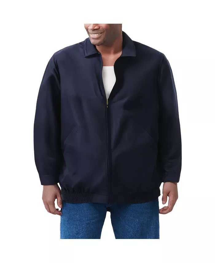 

Классический водостойкий бомбер Big & Tall KingSize, черный