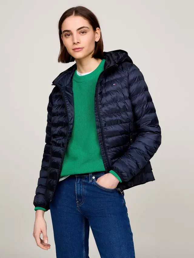 

Куртка Tommy Hilfiger Quilted Light Down, цвет desert/sky