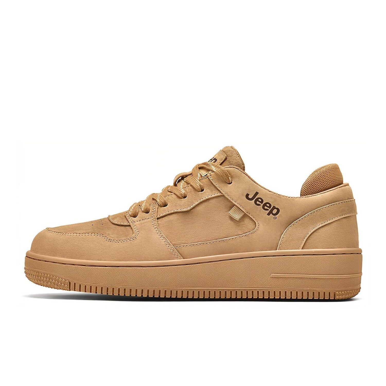 

Кроссовки Jeep Skateboarding Shoes Men Low-top Wheat Yellow, желтый