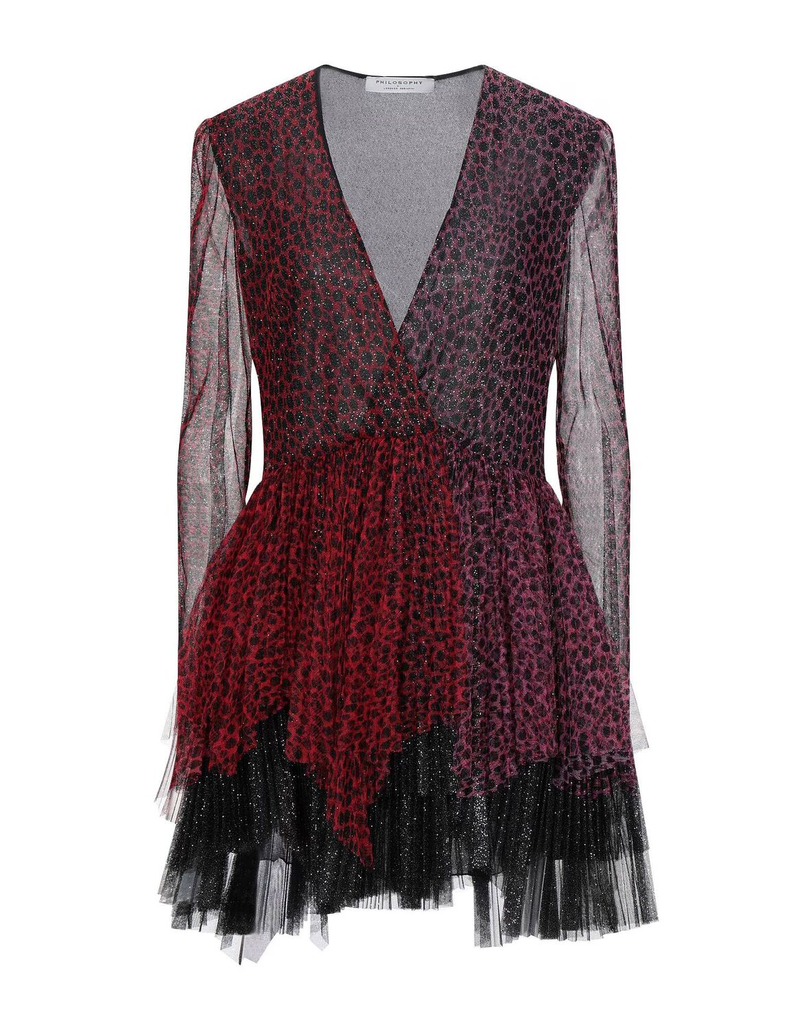 

Мини-платье Philosophy Di Lorenzo Serafini, розовый