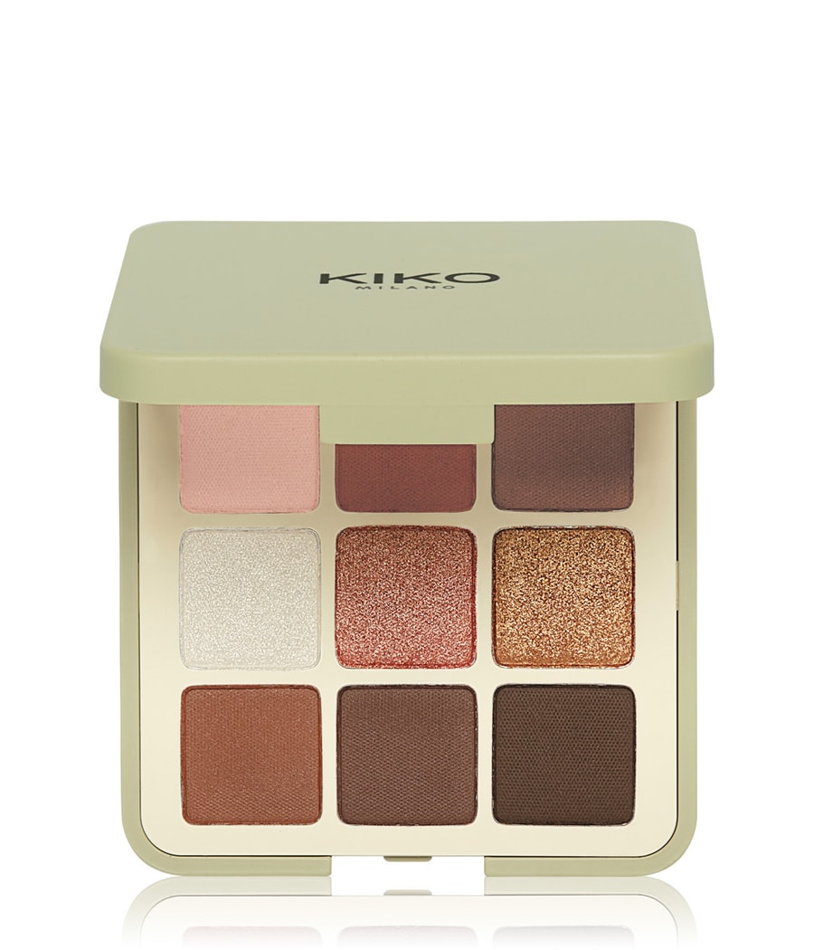 

Палитра теней для век KIKO Milano Green Me Eyeshadow Palette, 101 Cool Spice, 9g