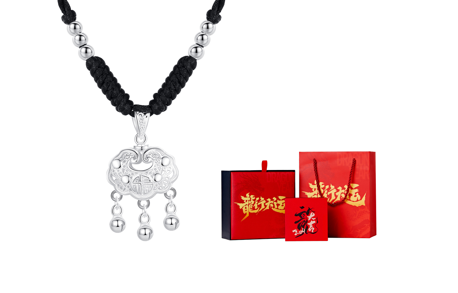 

MISS TOOYA Серебряный кулон с благопожелательным символом замка мира для женщин Sterling Silver