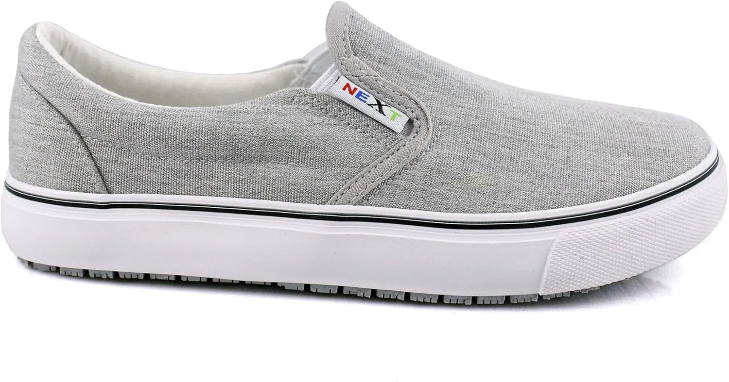 Laforst Mens Sunbrella Cotton Upper Nonslip Slip On Flat Fashion Shoes, серый — фото 3