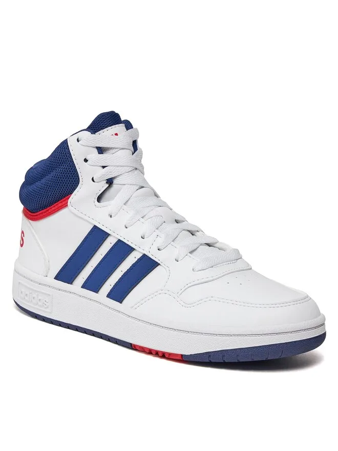 Adidas Кроссовки Hoops Mid Shoes GZ9647 белые — фото 2