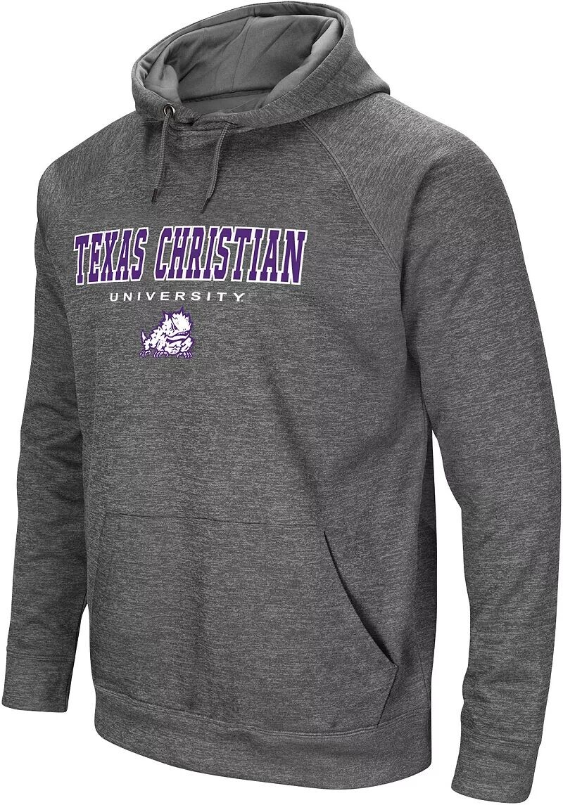 

Colosseum Мужская серая толстовка TCU Horned Frogs