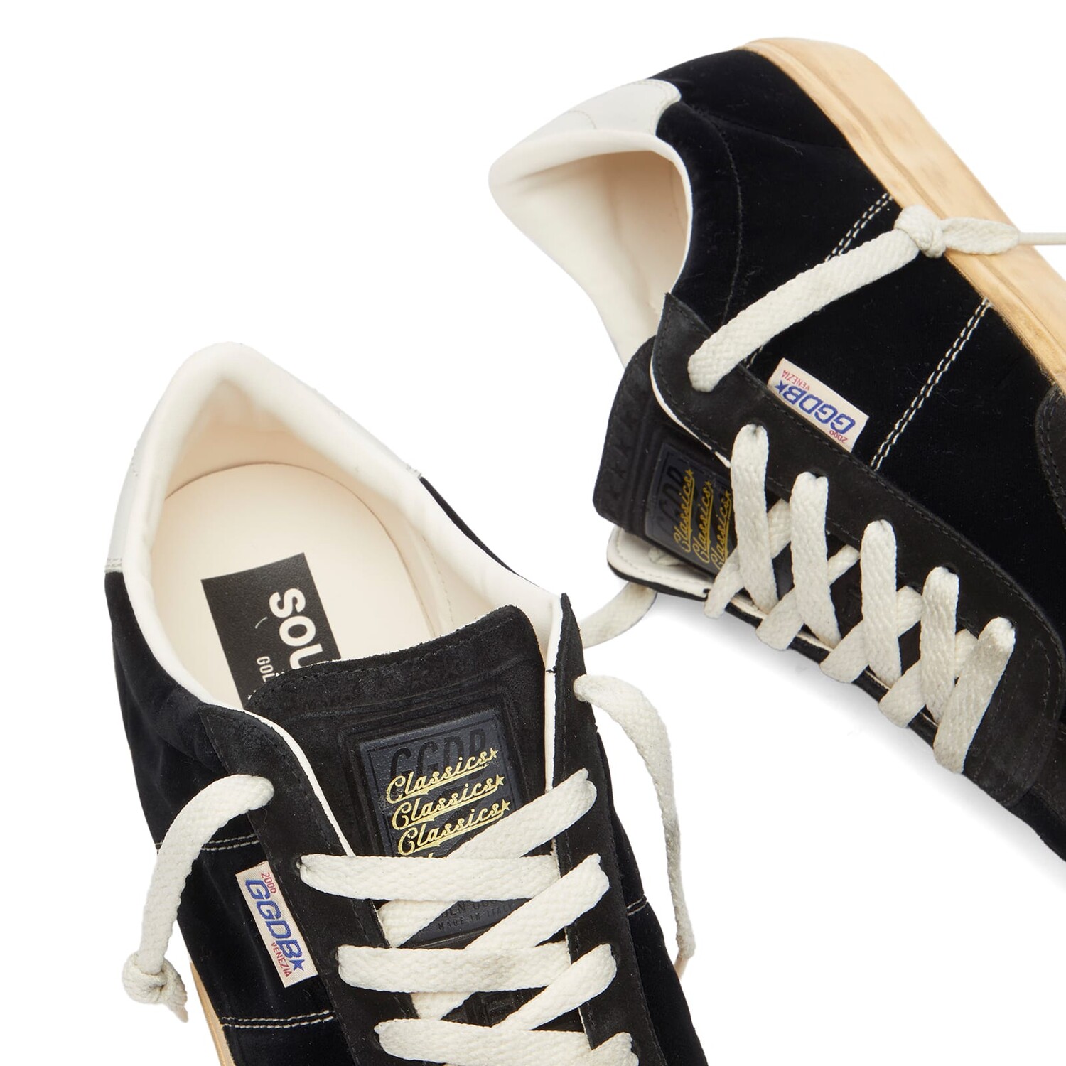 Кроссовки Golden Goose Soul Star Sneaker, цвет Black & Milk — фото 3