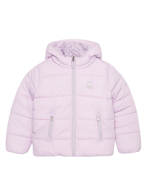Зимняя куртка regular fit 2LETCN04Y United Colors Of Benetton, розовый