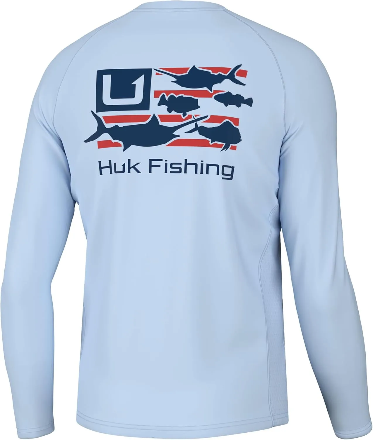 

HUK мужская рубашка Pursuit Pattern, защита от солнца для рыбалки