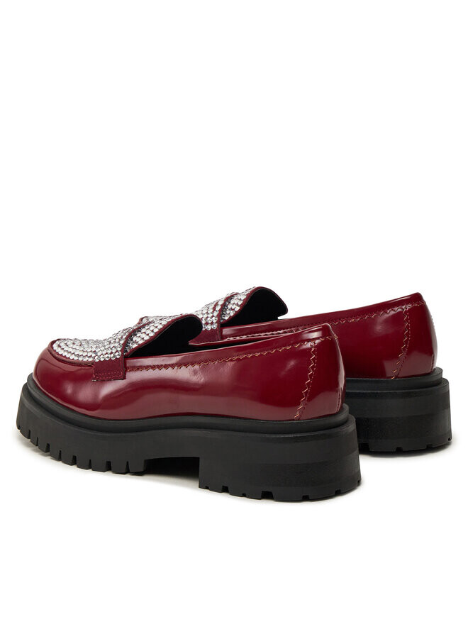 Лоферы Steve Madden Longhaul SM11003448 Guinda/burdeos, вишневый/бордовый — фото 3