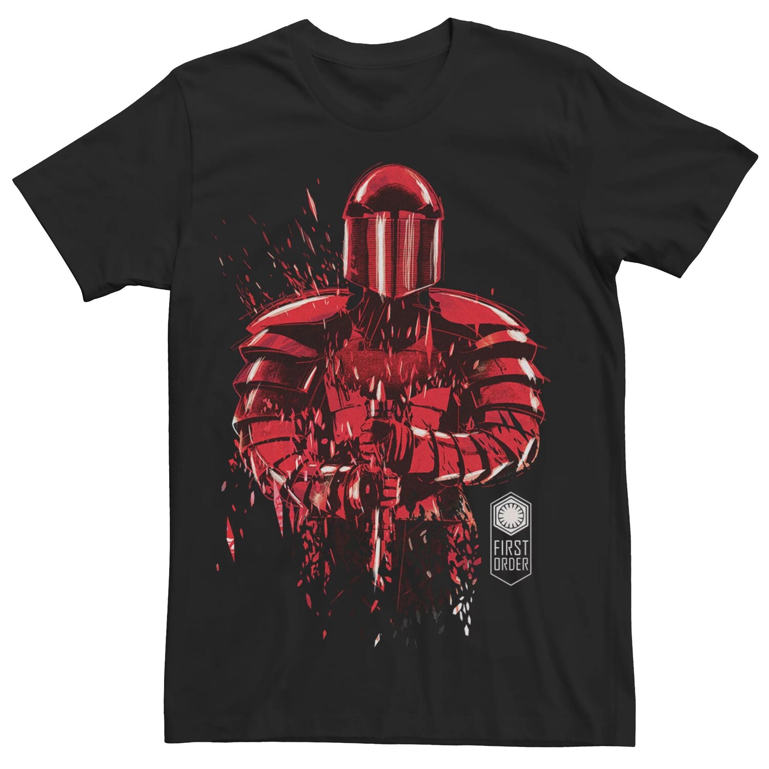

Мужская красная футболка Star Wars First Order Elite Licensed Character, Красный, Мужская красная футболка Star Wars First Order Elite Licensed Character