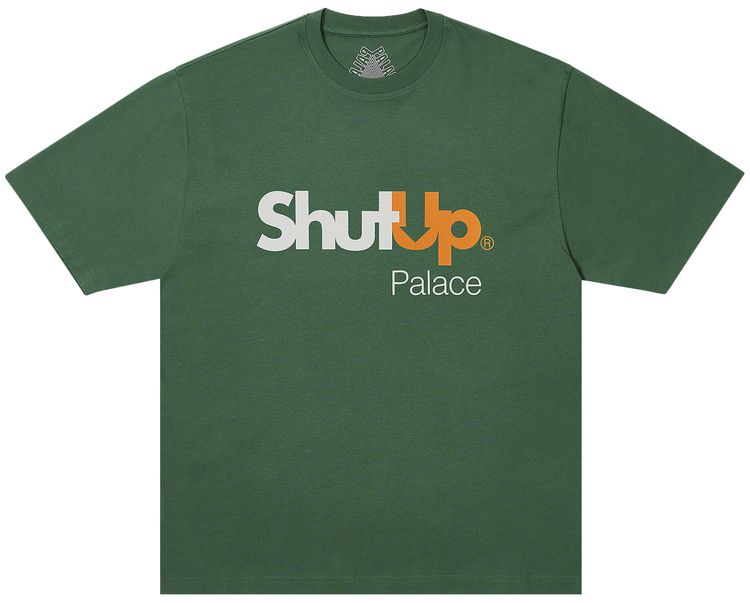 

Футболка Palace Shut Up, зеленый