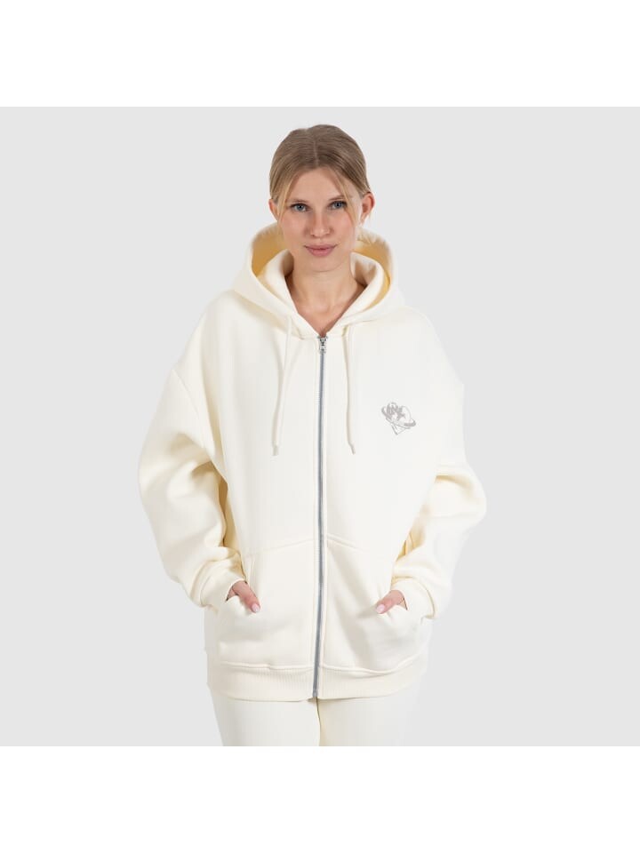 

Спортивная куртка SMILODOX Zip Hoodie Amora, кремовый