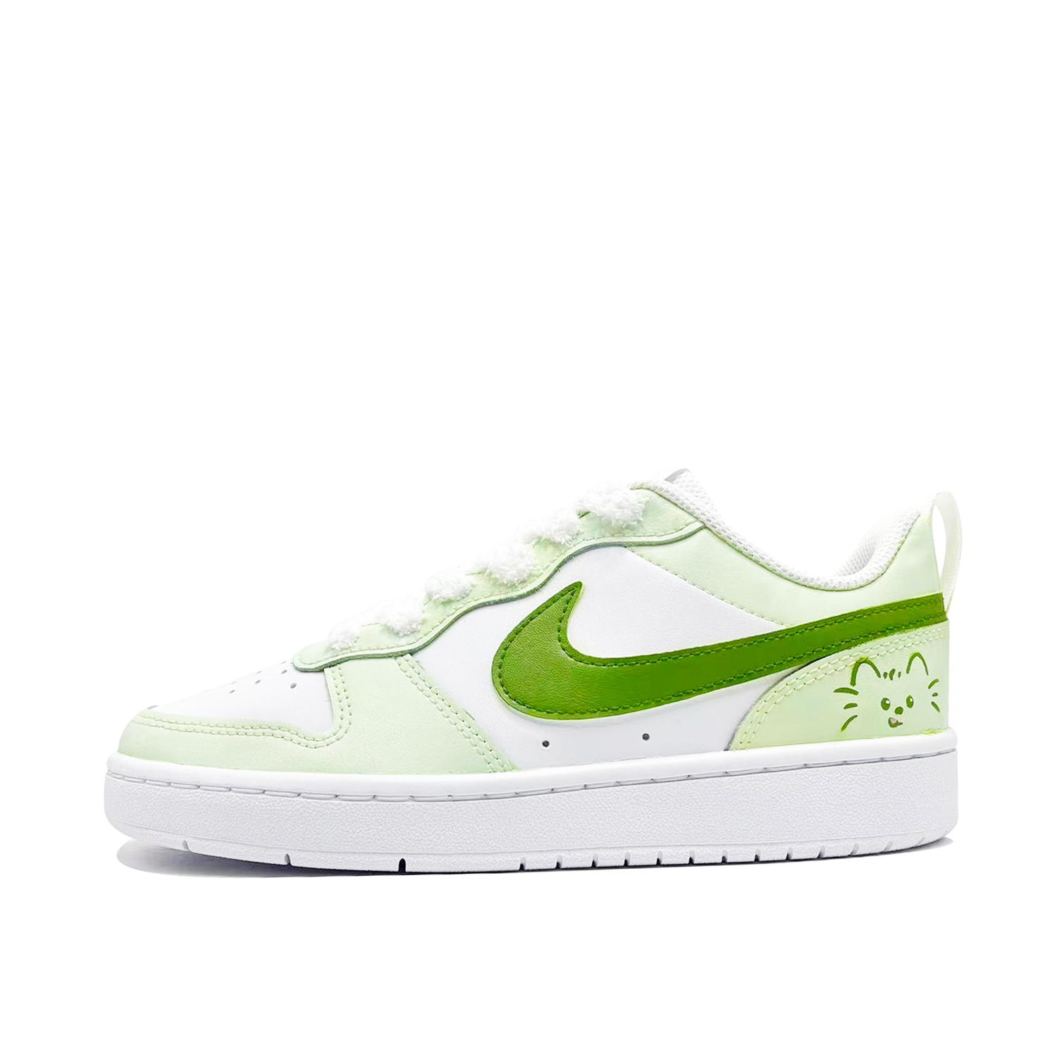 

Детские скейтерские кеды Court Borough Nike, белый