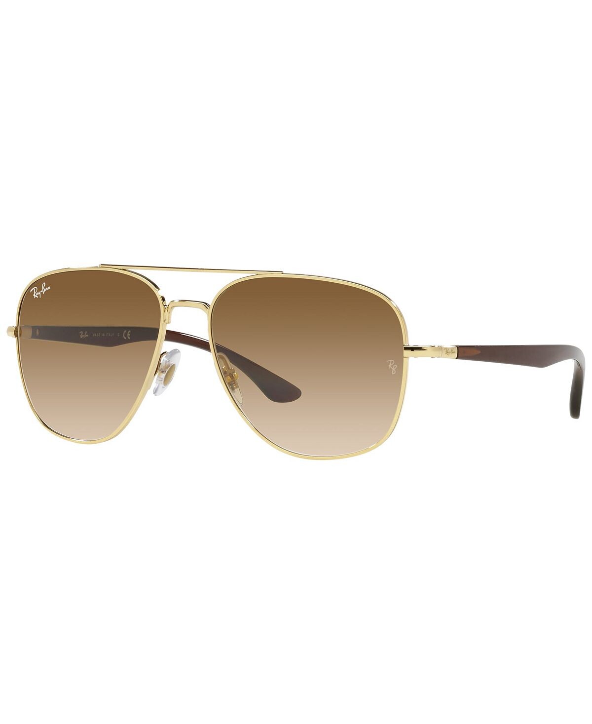 

Солнцезащитные очки унисекс, RB3683 56 Ray-Ban, золотой