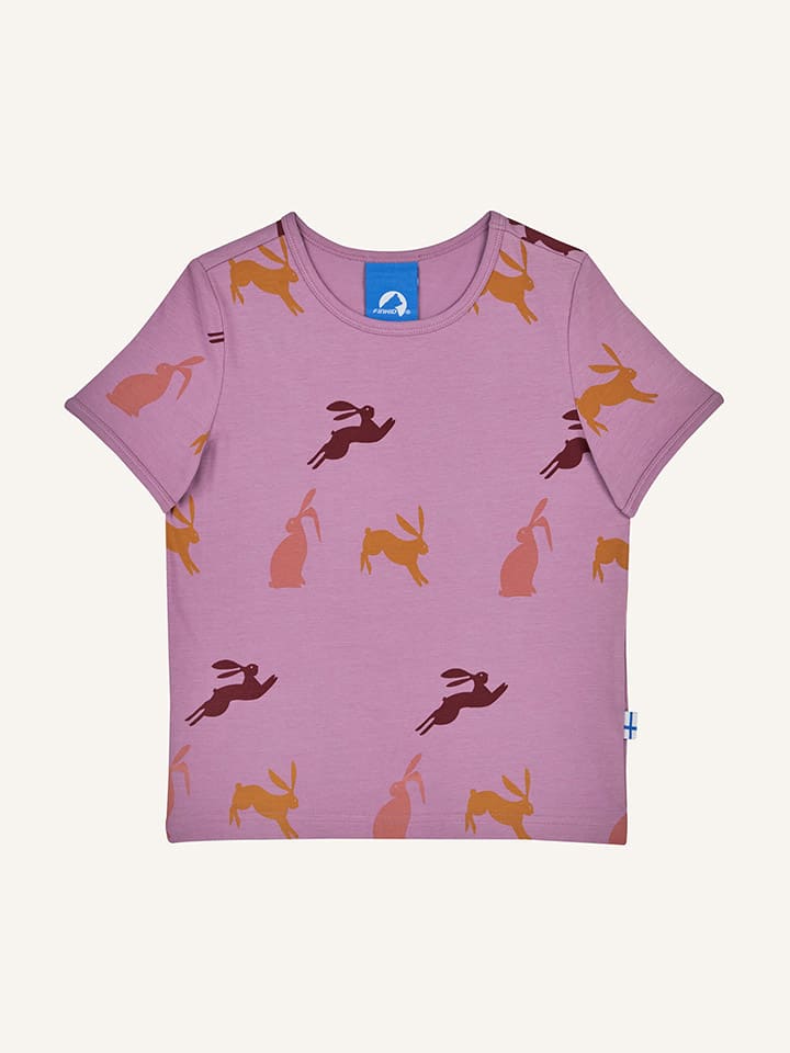 

Футболка finkid, цвет mauve/bunt