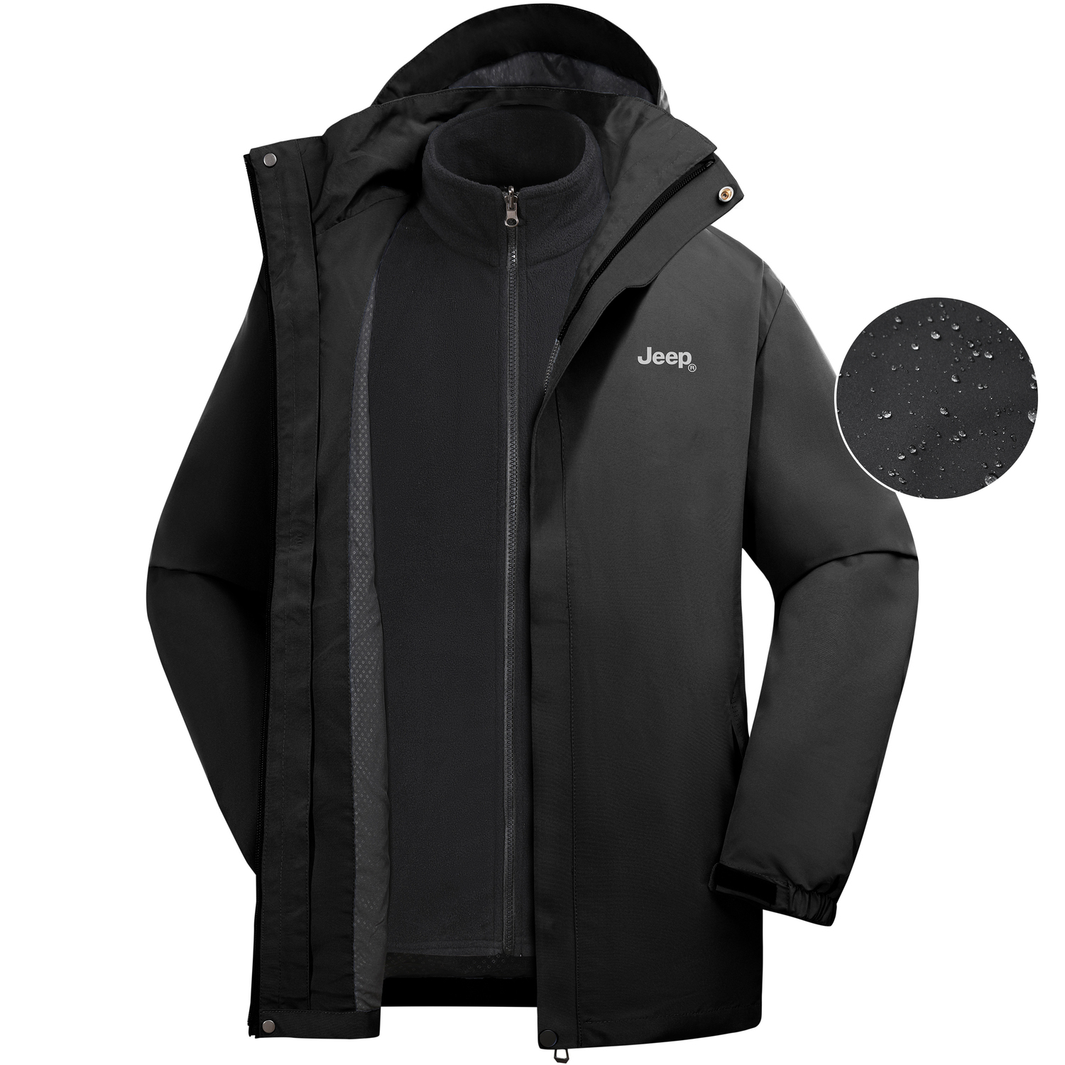 

Jeep Ветровка Unisex, Black
