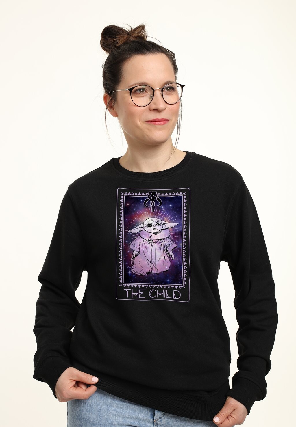 

Толстовка STAR WARS: THE MANDALORIAN COSMIC TAROT Star Wars, черный