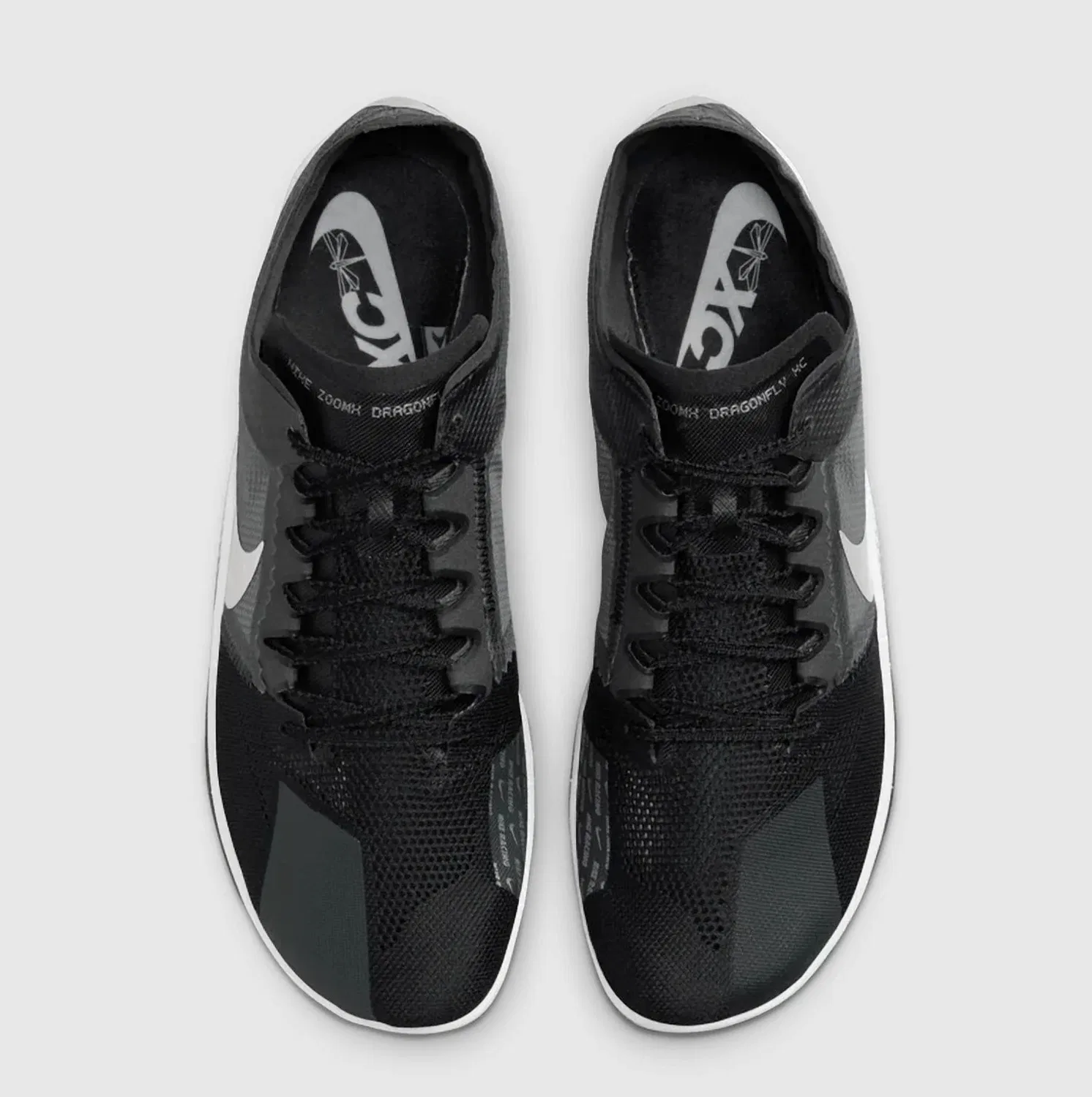 Nike Мужские кроссовки Dragonfly Xc в черно-серебристо-темно-сером цвете — фото 4