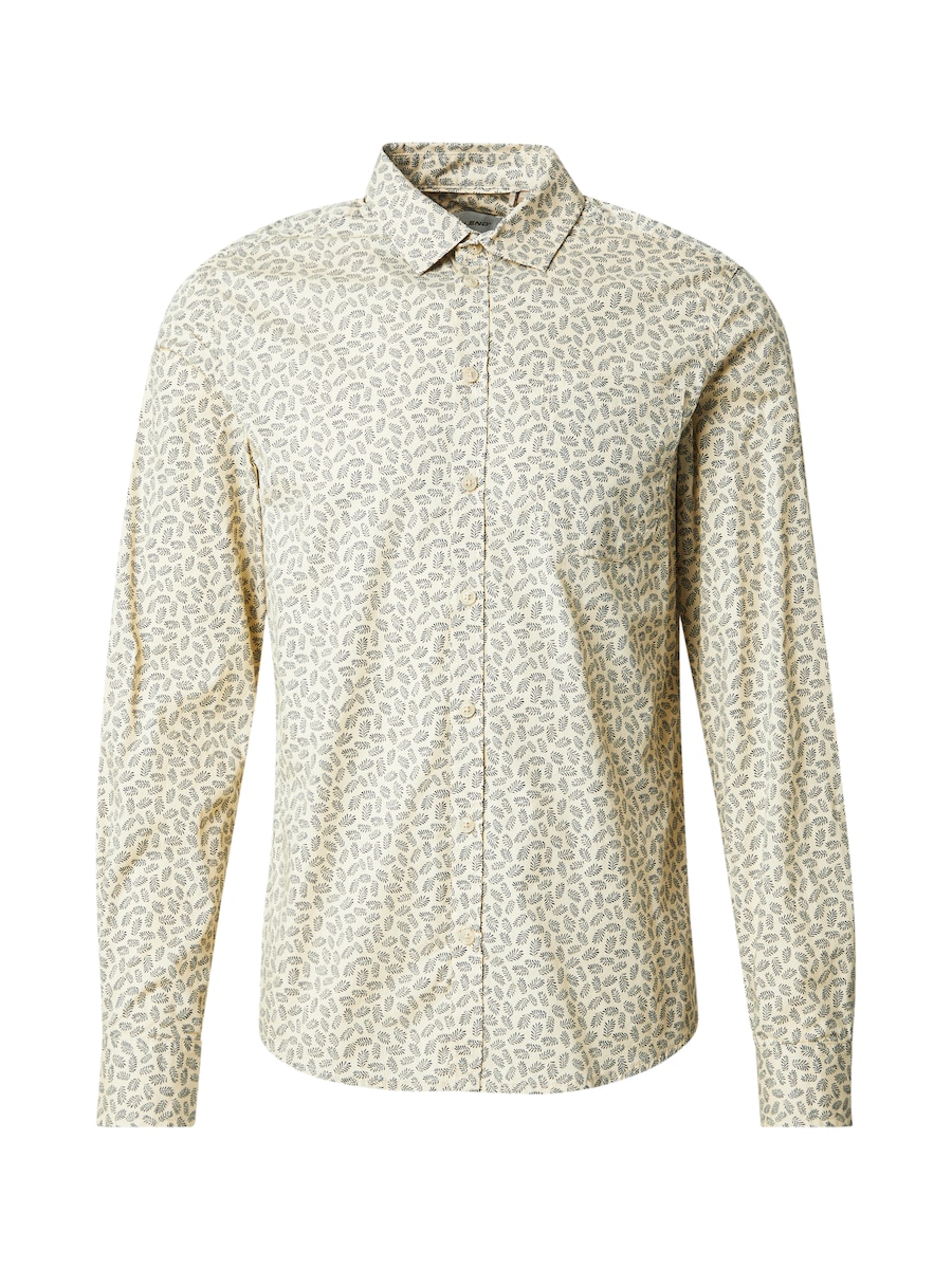 

Рубашка на пуговицах классического кроя BLEND BHAGGE, кремовый