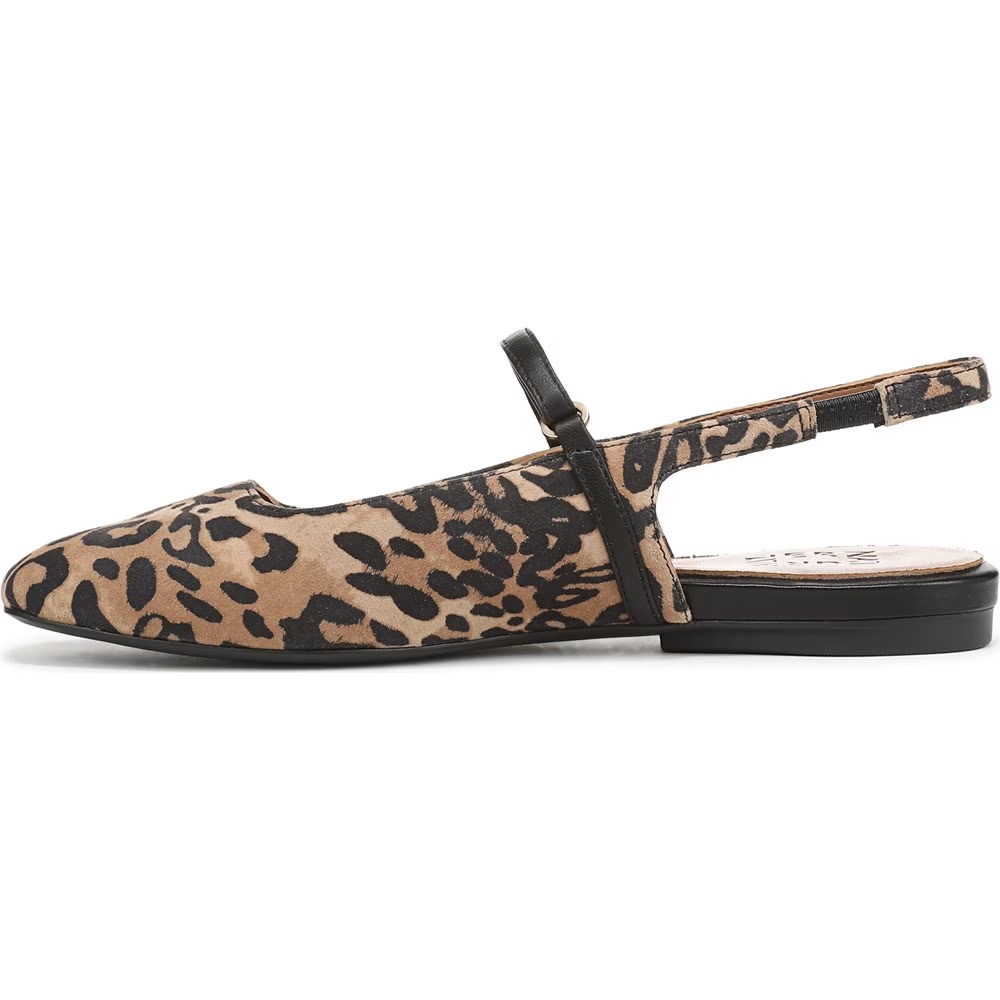 Туфли-Лодочки Connie Mary Jane с открытой пяткой Naturalizer, цвет leopard print leather — фото 4