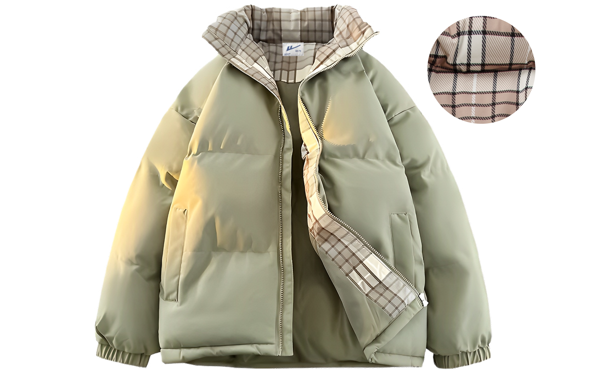 

WARRIOR Пуховик Unisex, Gray Green