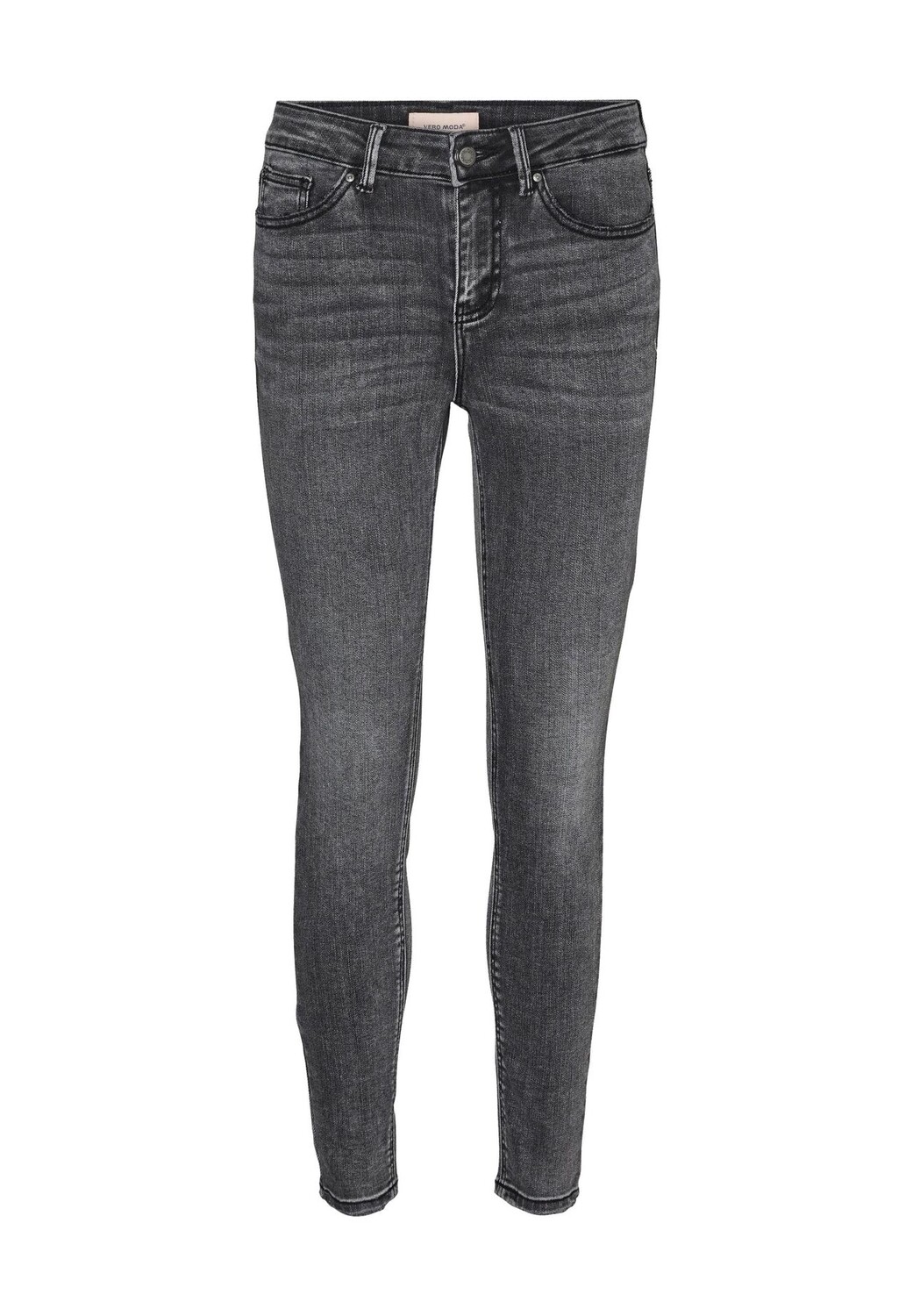 

Джинсы скинни с петлями для ремня женские VERO MODA, цвет Medium Gre