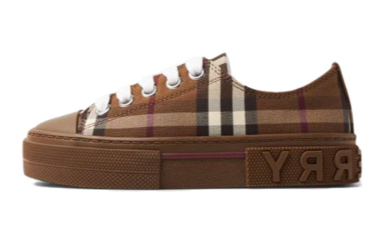 

Низкие детские скейтерские туфли Burberry коричневые