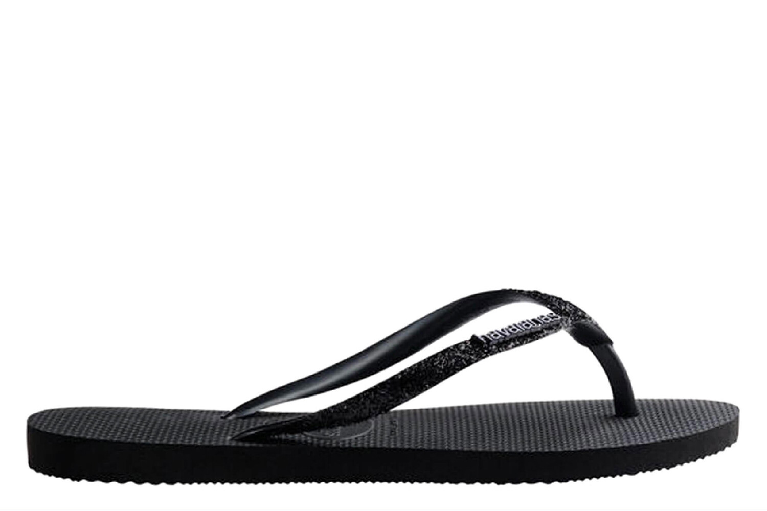 

Узкие шлепанцы с блестками ii Havaianas, черный
