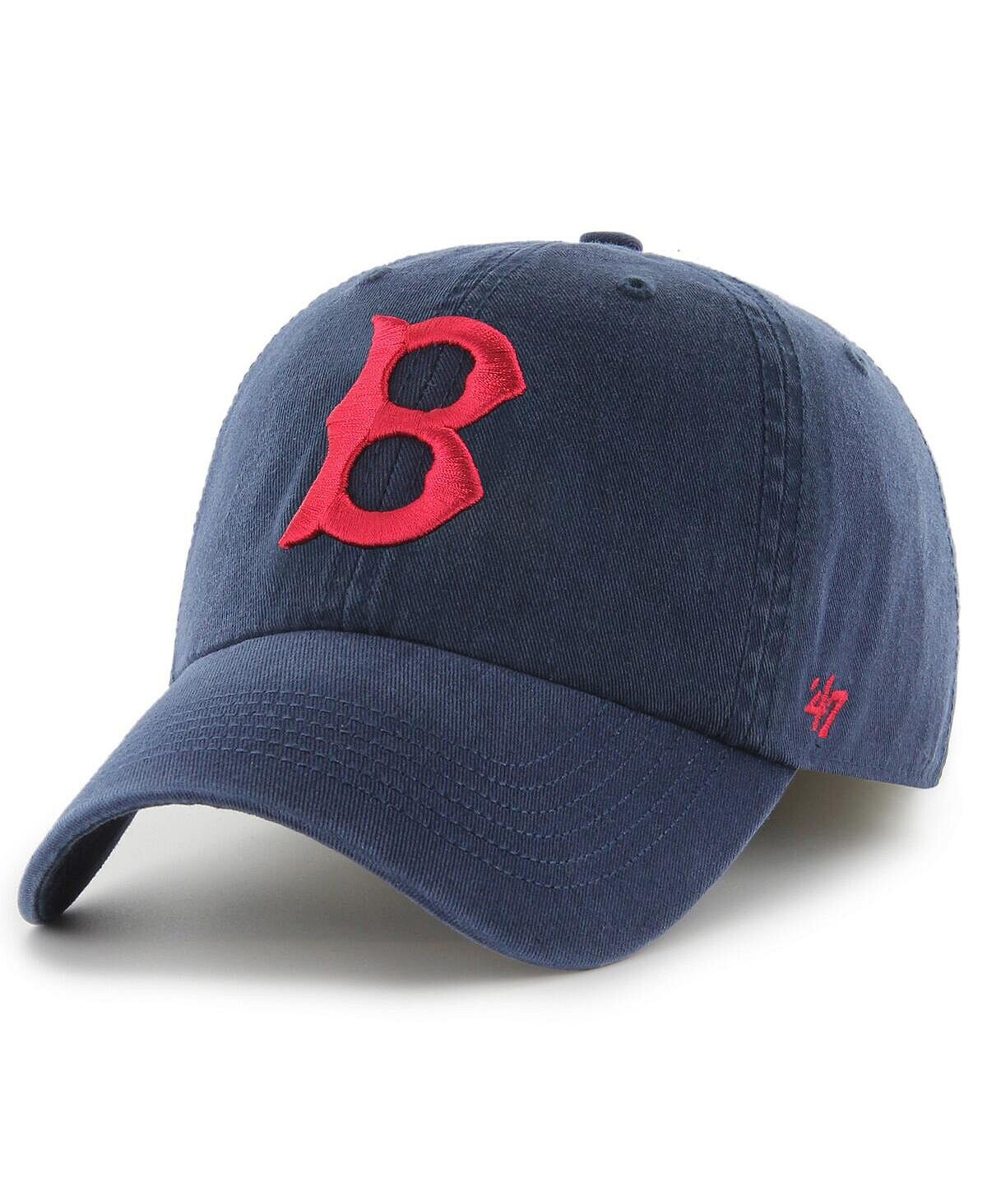 

Мужская темно-синяя приталенная шляпа Boston Red Sox Cooperstown Collection Franchise '47 Brand