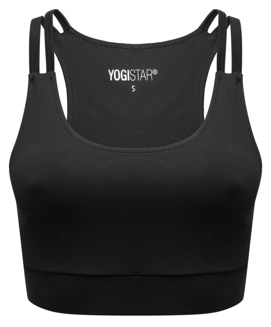 

Спортивный бюстгальтер YOGISTAR.COM ALA, черный