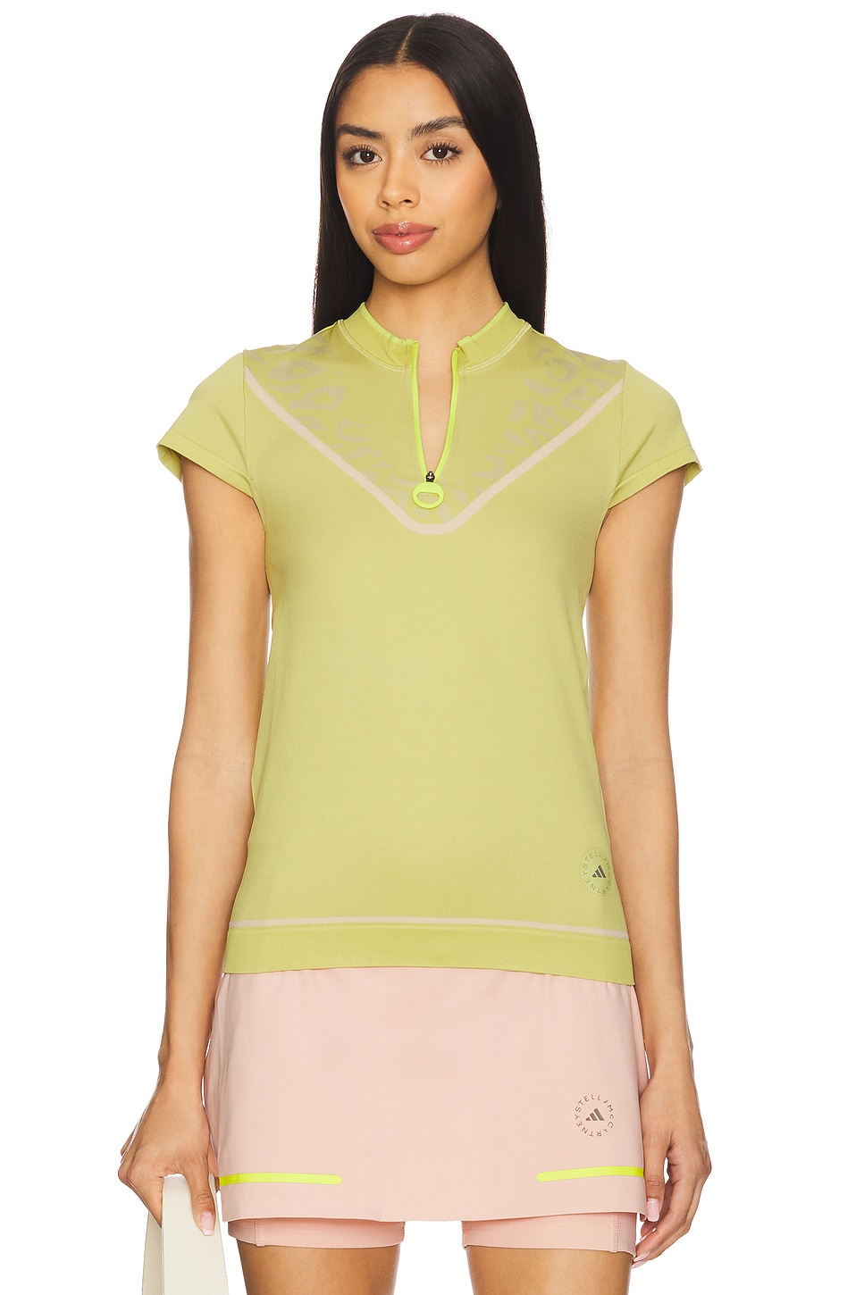 

Футболка для гольфа Truenature Adidas By Stella Mccartney, halo gold