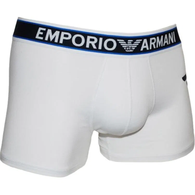 Боксеры белые EMPORIO ARMANI — фото 3