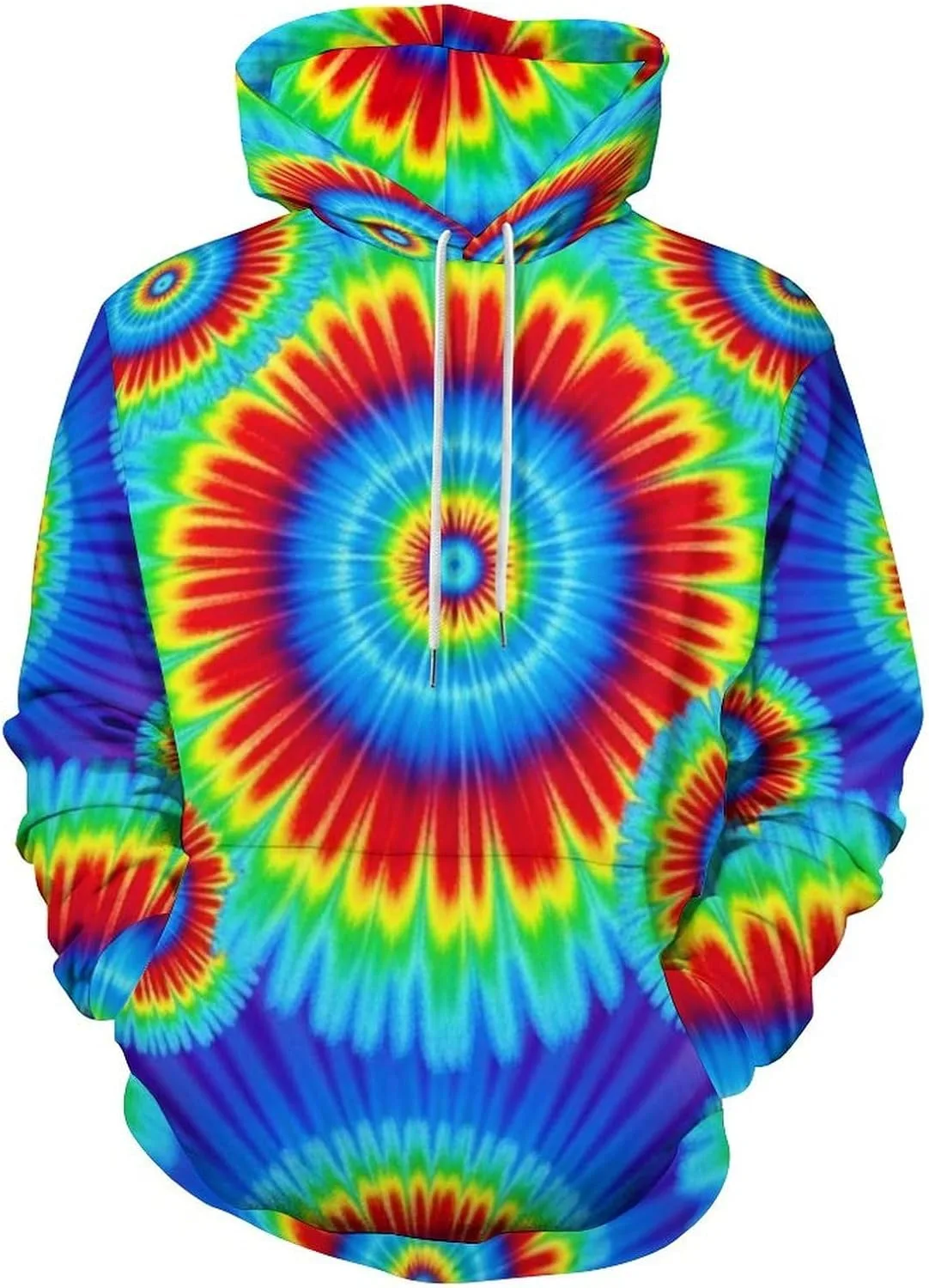 

Унисекс худи с капюшоном на шнурке и карманом SEBNATAL