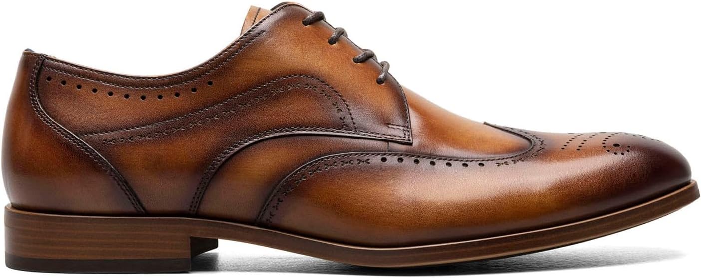 Мужские кроссовки Stacy Adams Brayden Wingtip на шнуровке, Tan — фото 3