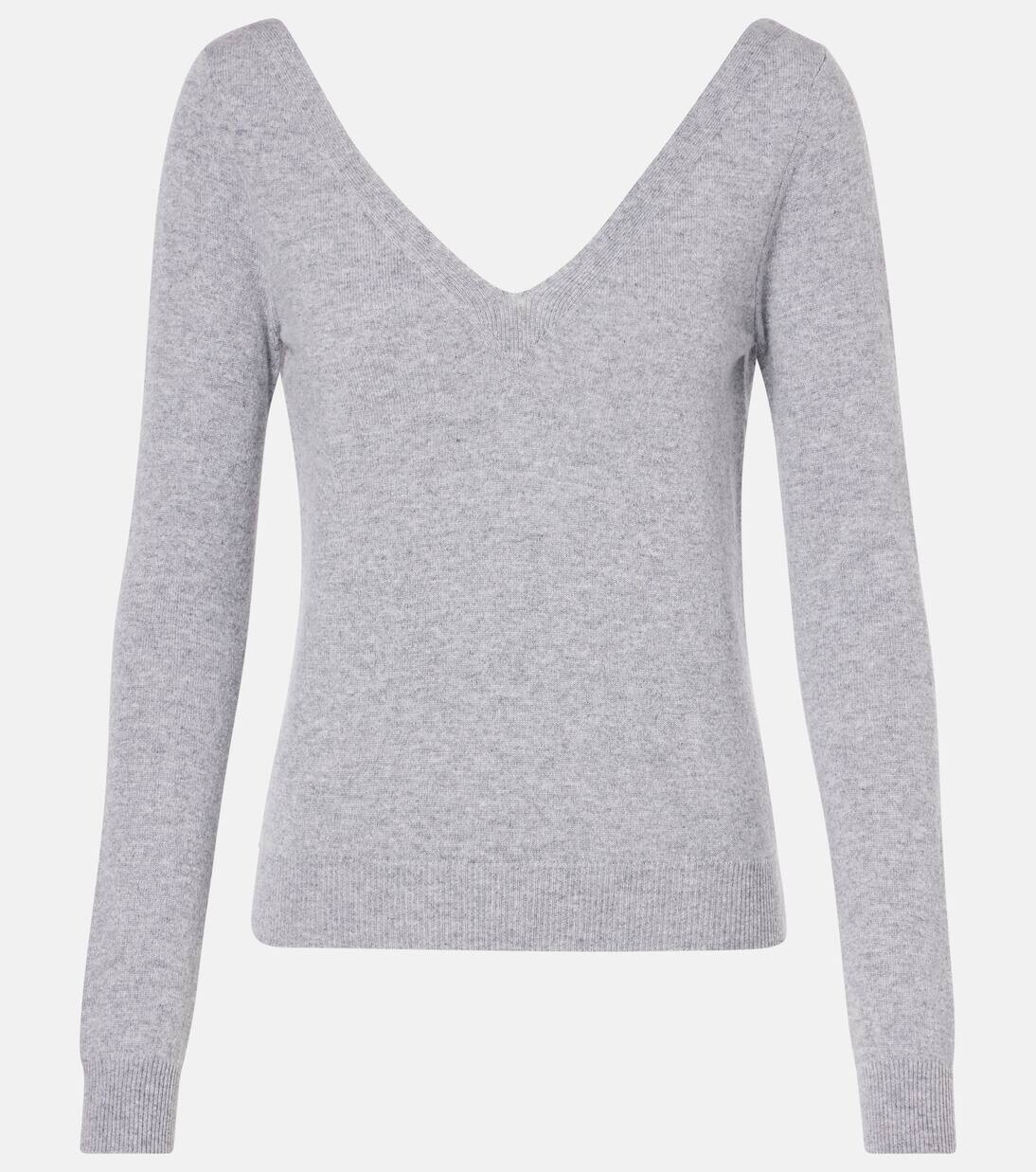 

Кашемировый свитер Saint Laurent, цвет gris chine