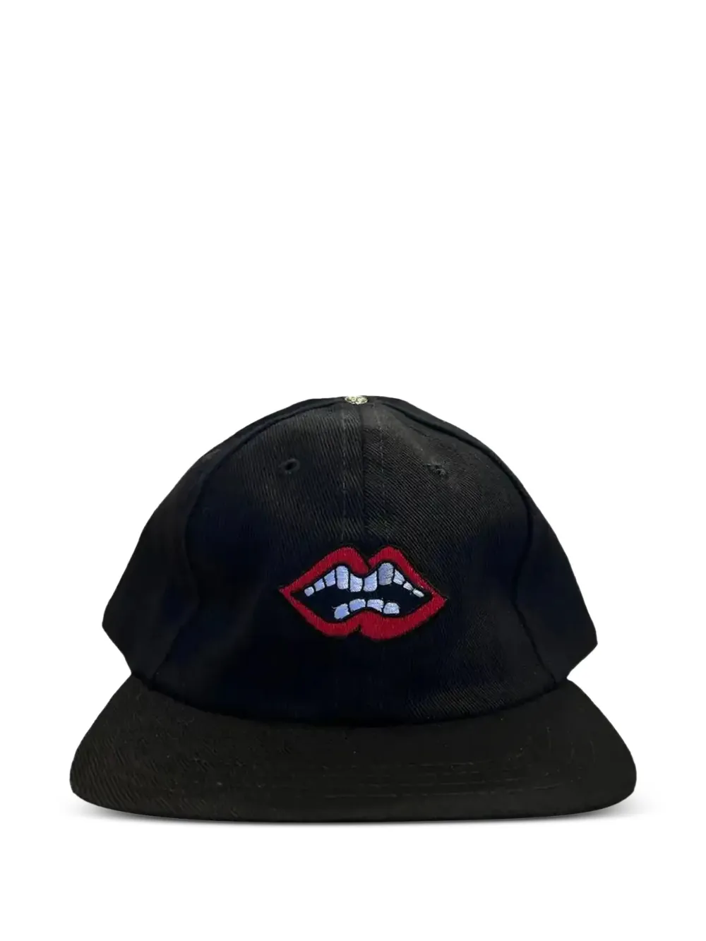 

Кепка-ушанка «Matty Boy» с принтом губ Chomper Chrome Hearts, черный