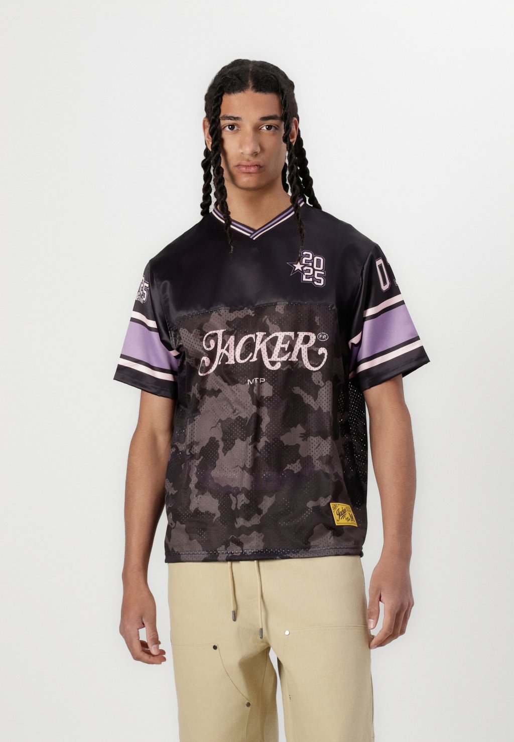

Футболка с принтом UNISEX Jacker, черный