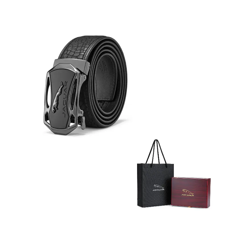 

Ремень из оленьей кожи мужской 3,5 см JAGUAR