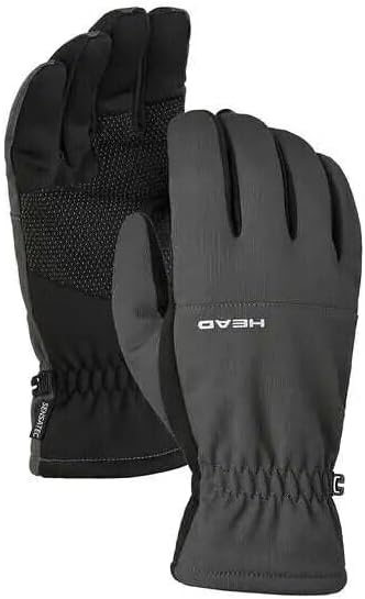 

Мужские гибридные перчатки Head - совместимы с сенсорным экраном, водонепроницаемые, ветрозащитные, Black