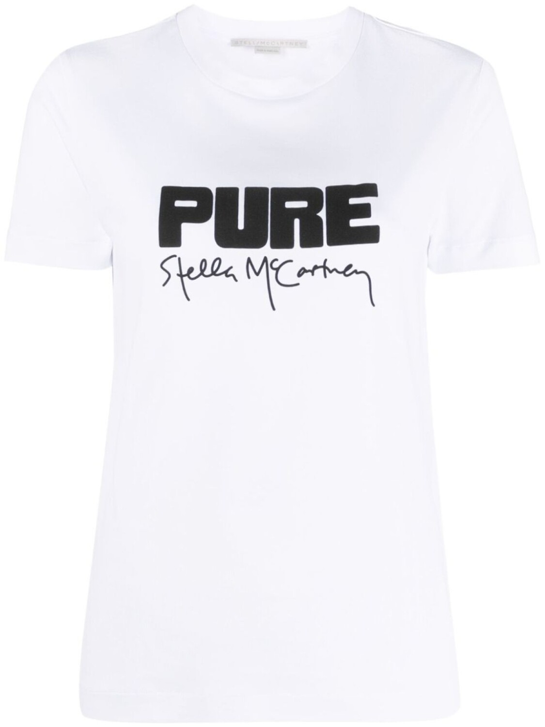 

Stella McCartney футболка с логотипом, белый