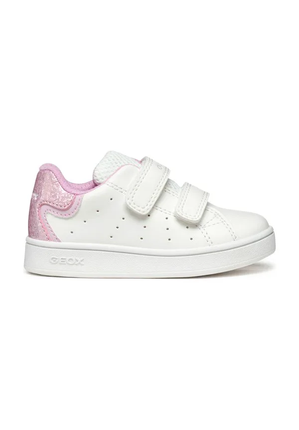Детские туфли «эклипер» Geox, White Pink