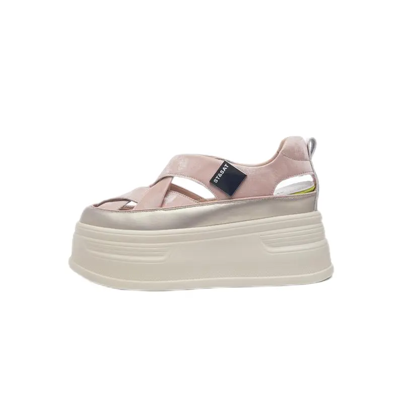 ST&SAT Римские сандалии женские 6 см розовые, цвет Pink