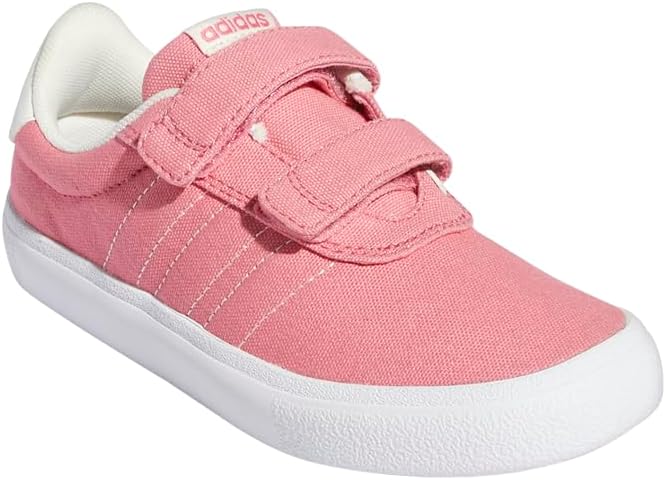 Кроссовки Adidas Vulcraid3r для детей и унисекс, белый/розовый — фото 3