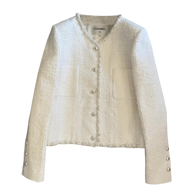 

CHANEL Куртка женская белая, White