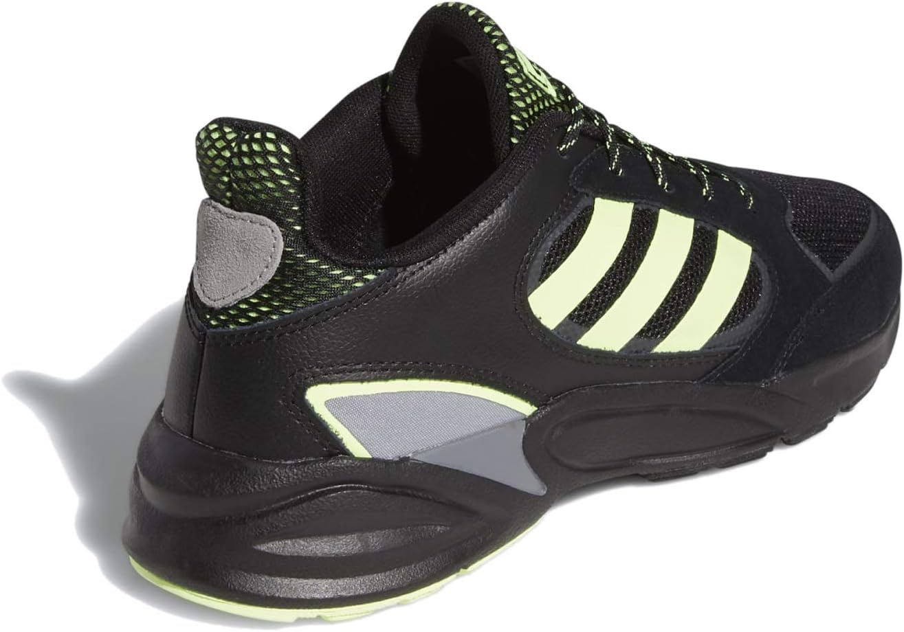 Мужские кроссовки Adidas 90s Valasion, черный/зеленый — фото 3