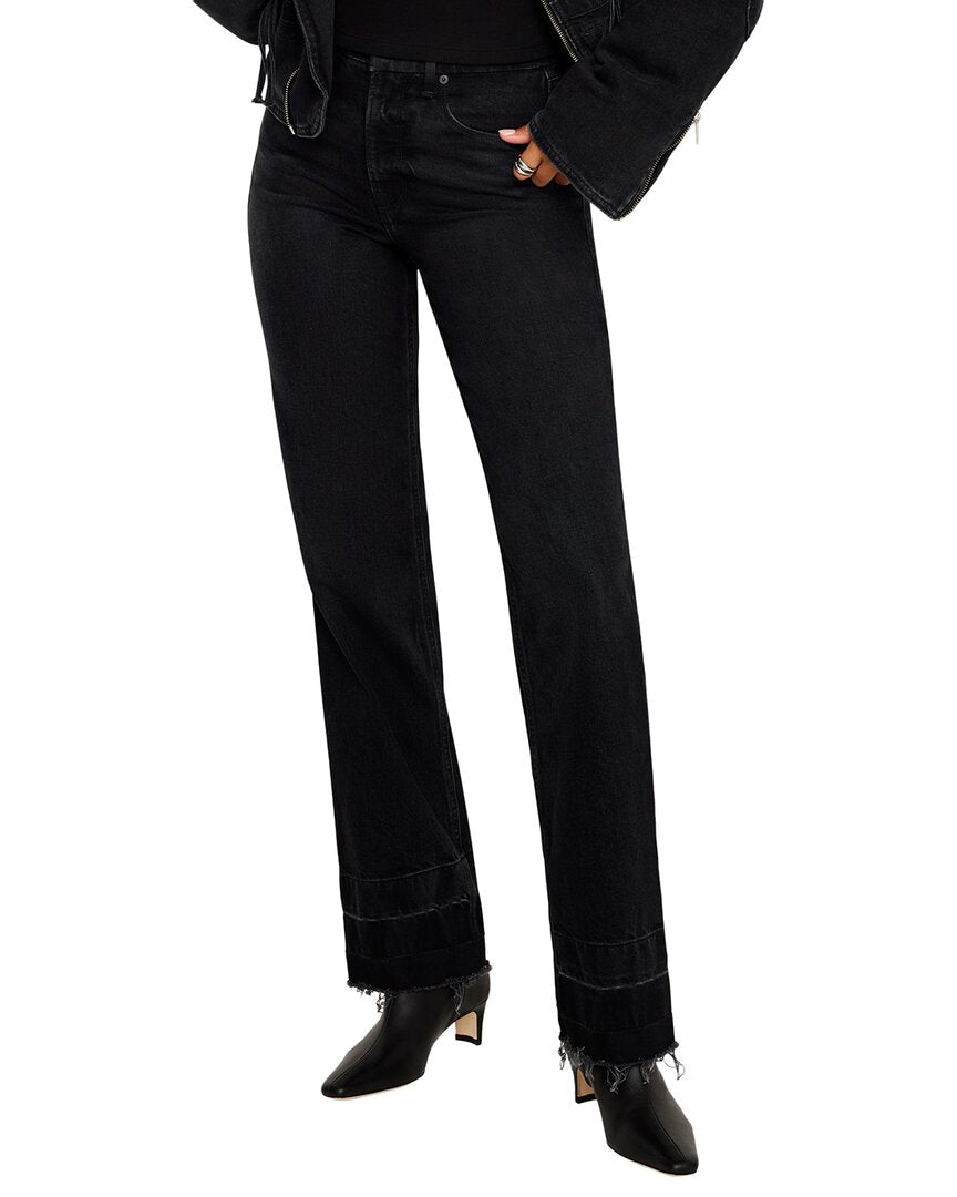 

GOOD AMERICAN Good Icon Черные джинсы