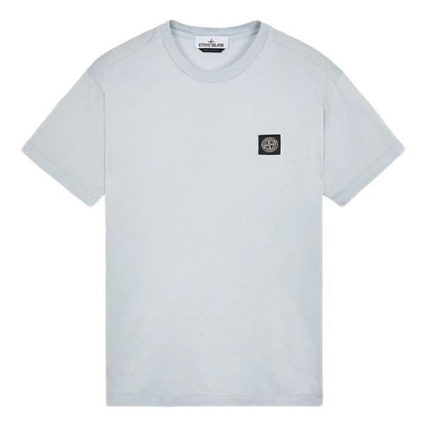 

Футболка logo t-shirt 'sky blue' Stone Island, голубой