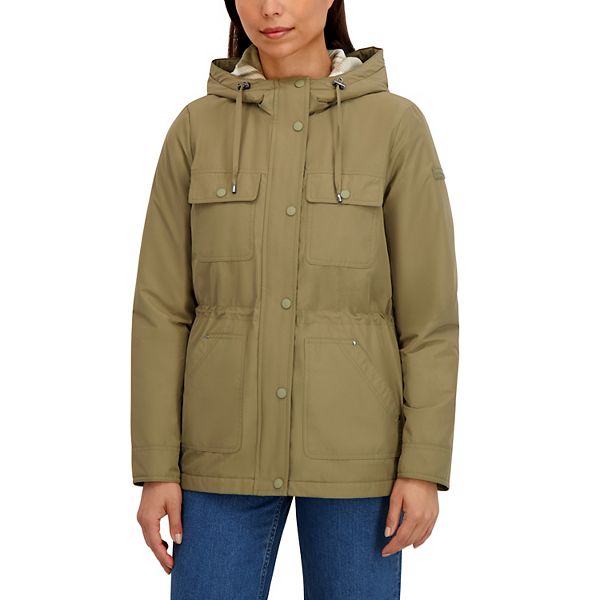 

Женский дождевик с капюшоном на флисовой подкладке Halitech, Green