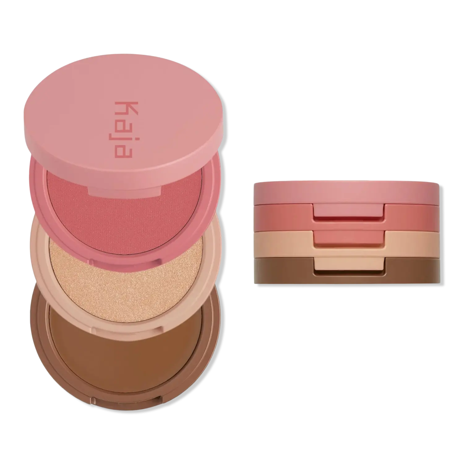 

Румяна Play Bento Cream Bronzer, Powder Blush & Highlighter Trio Kaja, Cloud Latte